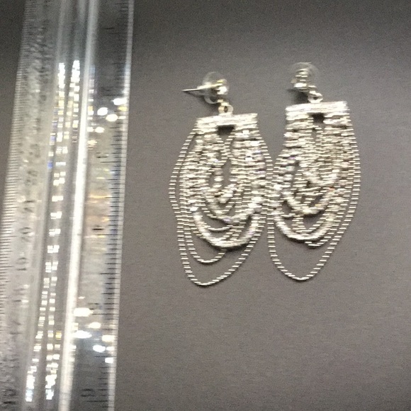 Opera Rhinestone Earrings - Picture 3 of 3